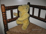 Dean's Rag Book UK Exclusive Yellow Mohair Bear " Roo "