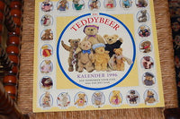 Each Day A Teddy Bear Calendar 1996 Fox Editions Dutch NEW Steiff Antique