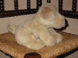 Anna Club Plush Holland Sitting Golden Retriever Pup Soft Plush Beige 11 Inch