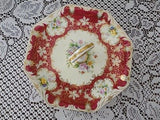 NORITAKE Made in Japan Handpainted Serving Dish with Handle 9 inch