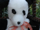 Vintage 1970s German Panda Bear Glass Eyes 16 Inch