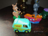 Scooby Doo Lot of 6 Toys Wind Up Mechanical