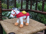 Dutch Holland SAINT NICHOLAS HORSE Stuffed Plush RARE Sinterklaas