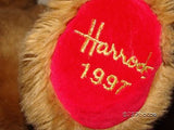 Harrods UK Large Foot Dated 13 inch Christmas Bear 1997