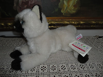 Douglas Cuddle Toys TASHA CAT Siamese Handmade 14 inch All Tags Item 1824.1