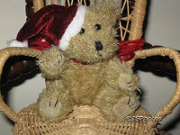 Accentra Germany Miniature Classic Jointed Christmas Teddy Bear 5 Inch Plush