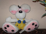 DIDDL Germany Mouse Yellow Overalls Plush 13 inch