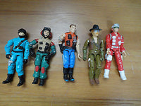 GI Joe Action Figures Mixed Lot 5 Hasbro 3.5 inch Assorted Characters Mixed R