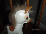 Handmade Leather & Fur Horse Play Toy Rare