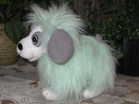 Selecta Holland Mint Green Pretty Puppy Long Plush Dog