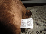 Fiesta Exclusive Great Wolf Lodge BRINLEY BEAR 16 inch Velvety Soft Baby Safe