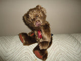 Ganz KIRBY Bear Heritage Collection Brown Faux Mohair 11in w Tags H3590 Retired