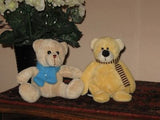 Lot of 2 Dutch Baby Safe BEARS Tiamo & Tendertoys