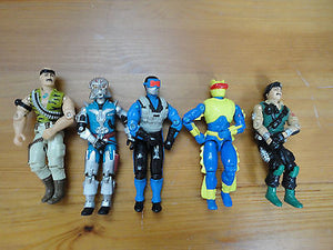 GI Joe Action Figures Mixed Lot 5 Hasbro 3.5 inch Assorted Characters Mixed I