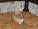 Steiff Mohair Duck Ente 6311 4.3 inch 11 cm Button Felt beak