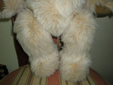 OOAK Artist Jumbo Bear 24 inch Shaggy Plush Fully Jointed Hard Stuffed New