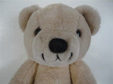 Anco Classic Jointed Teddy Bear Beige Plush With Smiling Face 15 Inch