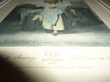 UK Artist F. Wheatley Cries of London Strawberrys Scarlet Print