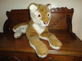 Vintage Merrythought UK TIGER 1970's Laying Large 28 inch Airbrushed Details