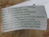 Wallace UK Small Brown Bear with open mouth