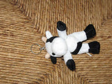 Various Set of 3 Cow Plush Keychain Phone Holder Pencil Case