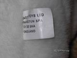 Dragon Toys LTD UK White Bear Golden Colored Medallion