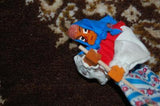 Antique Old 1950s German Wooden Witch Figure Erzgebirge Handmade Germany
