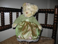 PMS UK Soft Sensation Handcrafted Lady Bear in Gown