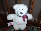 Mary Meyer White Teddy Bear Finger Puppet 1997 Retired