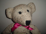 Handmade Knitted Bear Large 19 Inch Very RARE