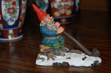 Rien Poortvliet Classic David the Gnome Kabouter Statue Louis Lovis with Horn 31