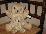 Vintage Bears L Dake & Son Holland Set of 2 Jointed