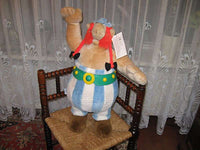 Obelix Original Plush Doll Show Model 1994 Germany 2 FT TALL