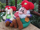 Nicotoy Belgium Kabouter Plop & Kwebbel Gnome Dolls