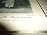 UK Artist F. Wheatley Cries of London Strawberrys Scarlet Print