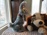 Disneyland LADY and THE TRAMP Stuffed Dog Set