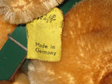 Steiff Original Mohair Bazi Dachshund Dog Puppy Button & Tag 4160/14 ID