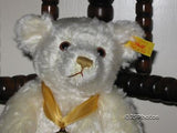Steiff Danbury Mint UK 2000 Millennium White Mohair Bear 654701 Rare