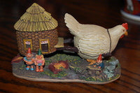 Rien Poortvliet Classic Villages David the Gnome Statue Sunshine Family Figurine