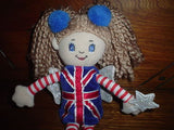 Keel Toys Kent England Stuffed UK Fairy Doll with Wand