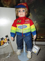 Hamilton JEFF GORDON NASCAR 24 Chris Bisque Porcelain Doll NEW w Tags 13