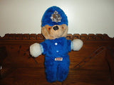 Antique Police Bear Sweet Dreams West Sussex UK 16" Blue Fur