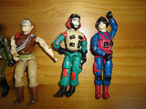 GI Joe Action Figures Mixed Lot 5 Hasbro 3.5 inch Assorted Characters Mixed E