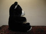 Woodland Bear Co UK 17 Inch Black Teddy Bear No Bow