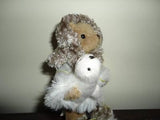 Bearington Collection Eskimo Teddy Bear with Seal