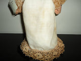 OOAK Primitive Art Doll Poopi Poupee Baby 12 inch Made Ottawa Canada Handpainted