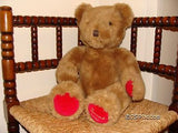 Harrods UK Large Foot Dated 13 inch Christmas Bear 1997