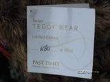 Russ UK Past Times 2004 Tartan Edwardian Bear Limited Edition
