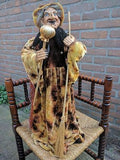 Halloween Witch Artist Designed Large 25 In Tall Handmade Europe 1980s