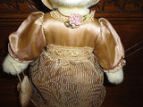 Russ UK 1998 Sample Bear One of a Kind VICTORIAN LADY BEAR Item 4733 12 inch